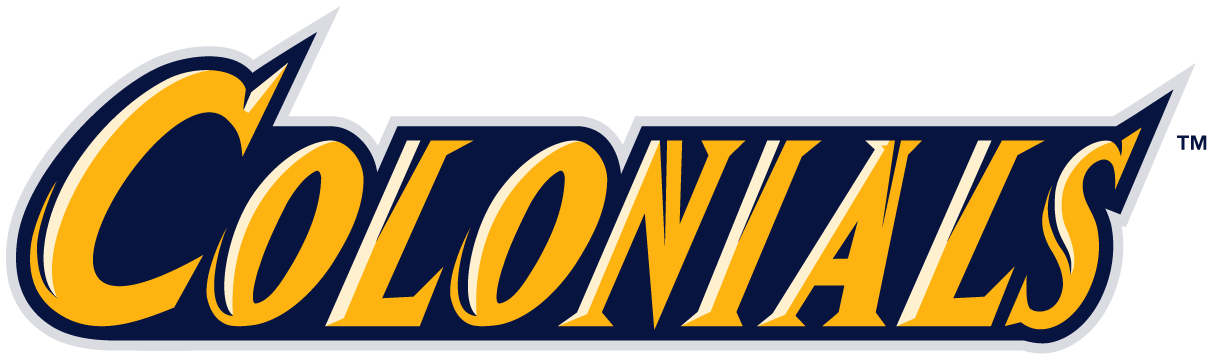 George Washington Colonials 1997-2008 Wordmark Logo iron on transfers for T-shirts